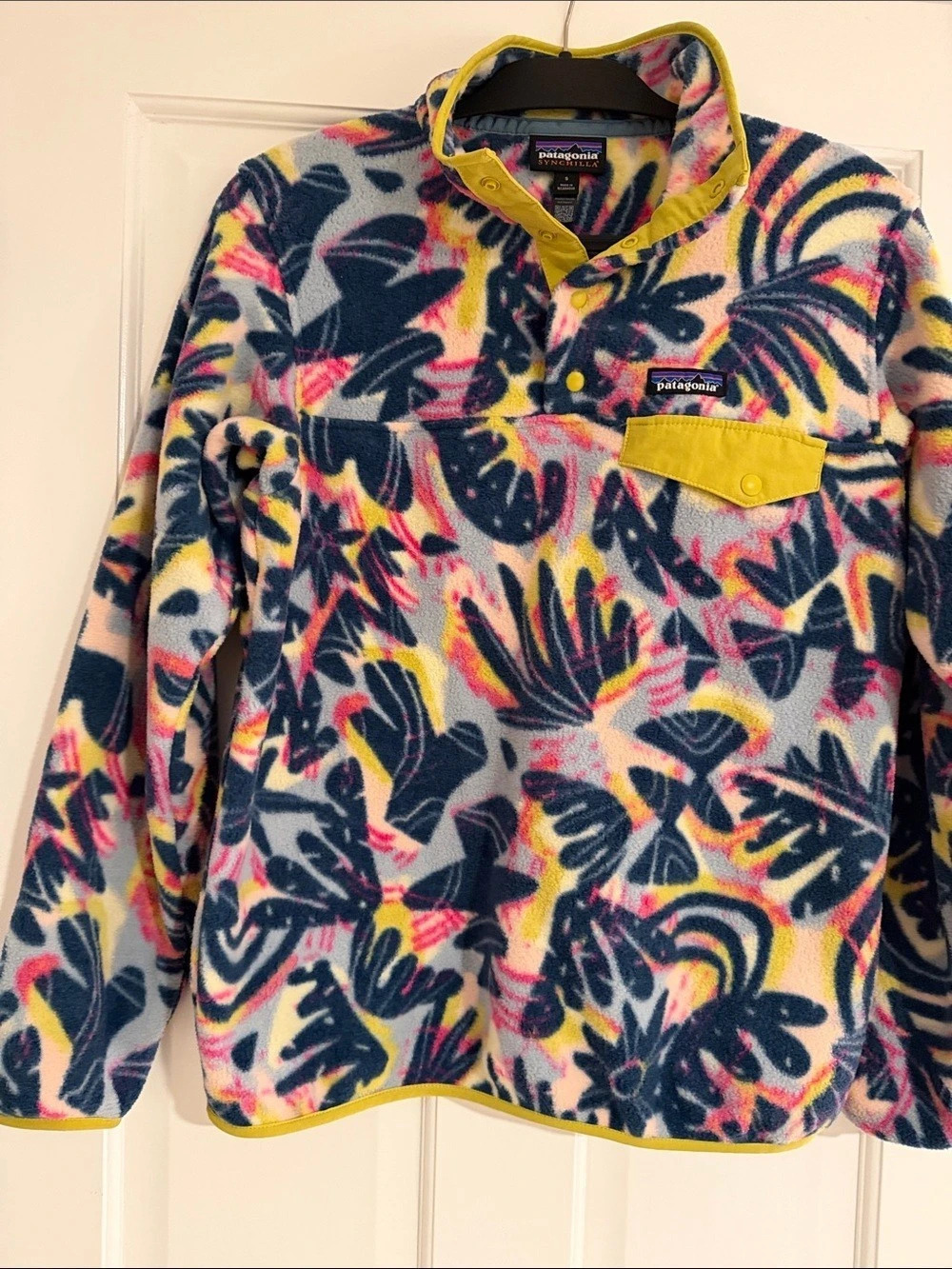 Patagonia Women'Small Lightweight Synchilla Snap-T Pullover Size Small